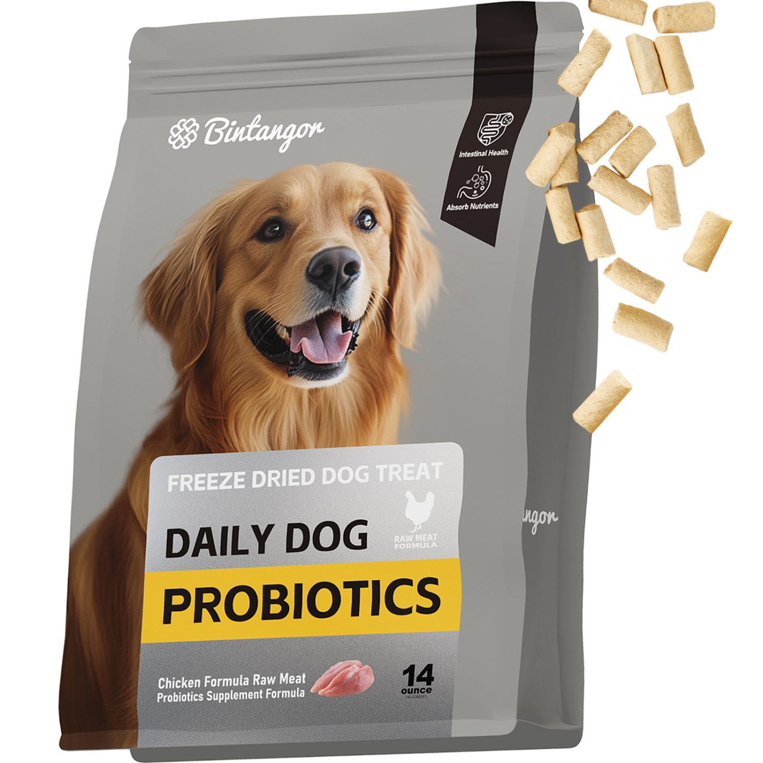 Probiotics Raw Bone and Meat Freeze-dried Dog Food M (397g)