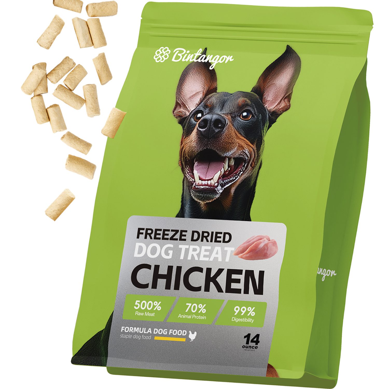 Chicken Formula Freeze-Dried Dog Food M (397g)