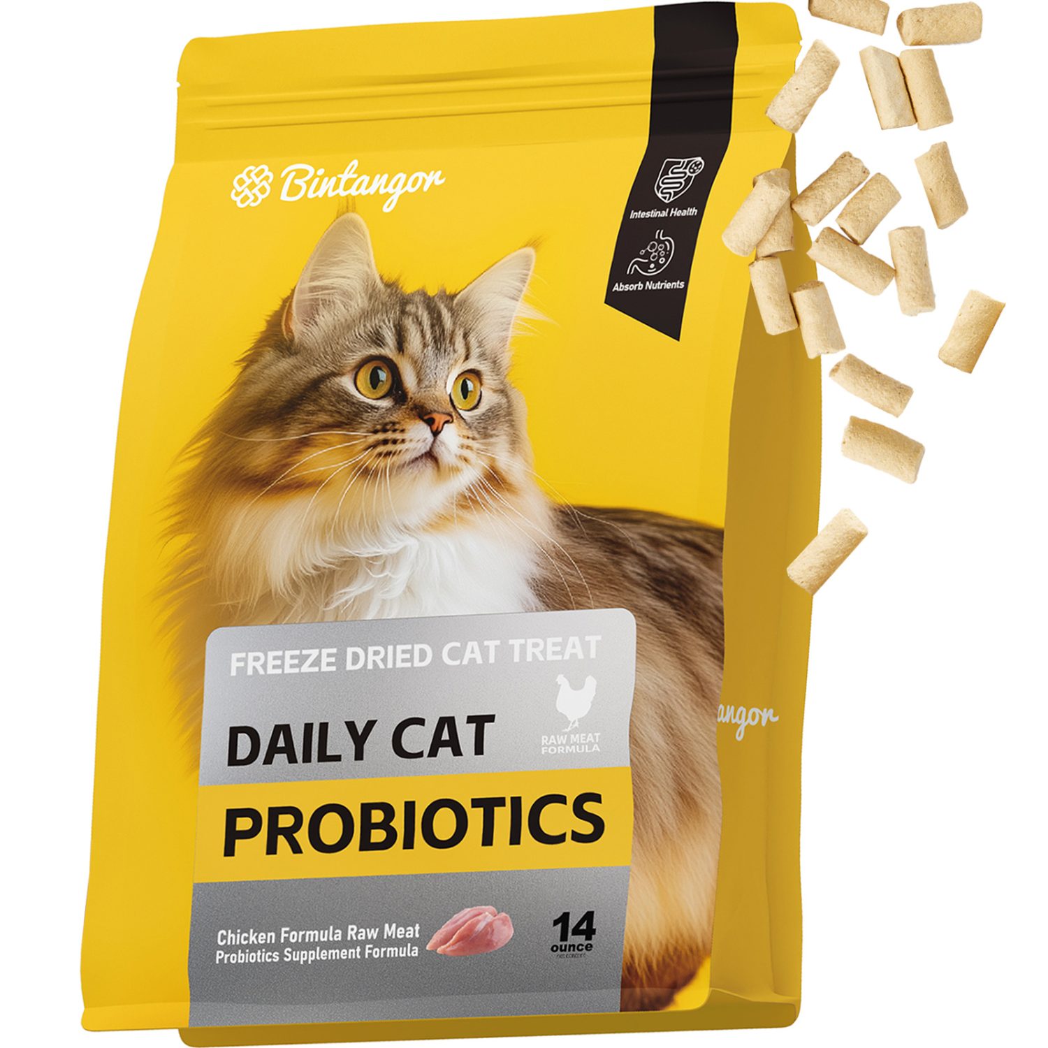 Multivitamin Calcium Raw Bone Meat Freeze-dried Cat Food M (397g)