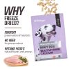 Multivitamin calcium raw bone meat freeze-dried dog food M (397g)